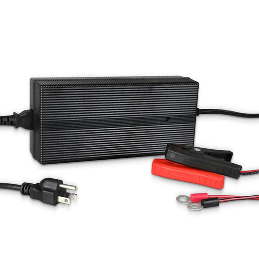 24V 10A AC to DC LFP Portable Battery Charger for Lithium Iron Phosphate Batteries