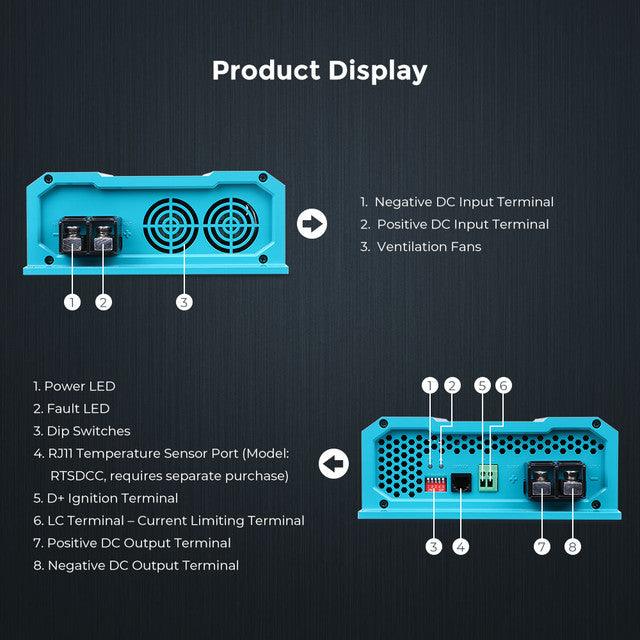 60-Amp 12-Volt DC-to-DC On-Board Battery Charger by Renogy