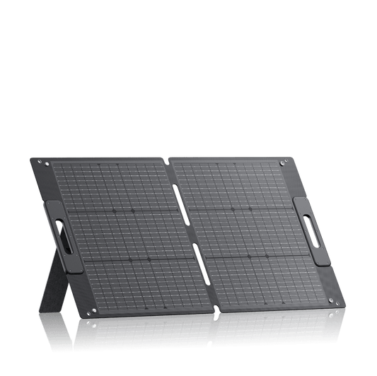 BLUETTI 100W Portable Solar Panel – Foldable Monocrystalline Solar Charger with MC4 Connectors