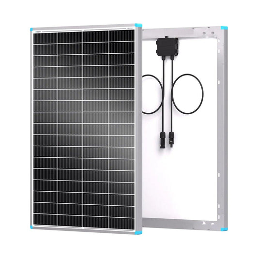 Renogy 100W N-Type Solar Panel, 16BB High-Efficiency Monocrystalline PV Module
