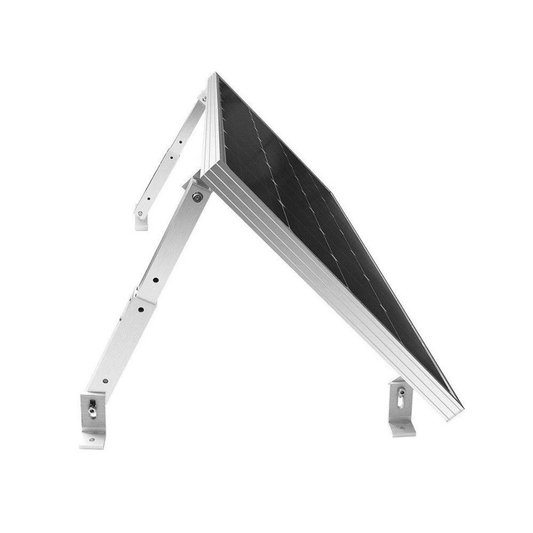 Renogy Solar Panel Flat Roof Tilt Mount Adjustable Aluminum Mounting Bracket