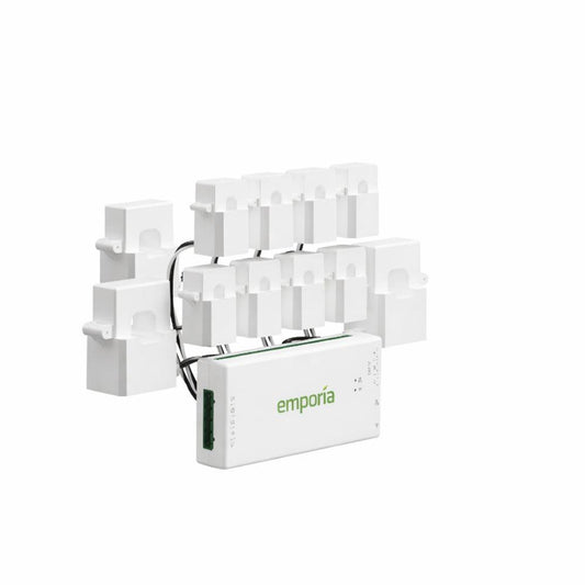 Emporia Vue 3 Whole-Home Energy Monitor – Gen 3 3-Phase 8-Sensor Edition