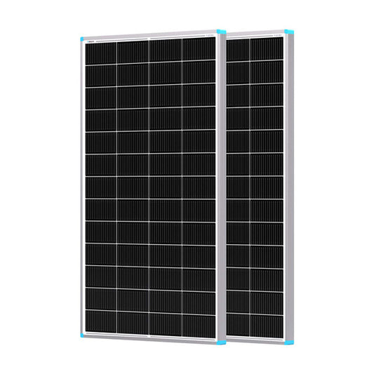 2Pcs Renogy 16BB N-Type 200 Watt 24V Solar Panel
