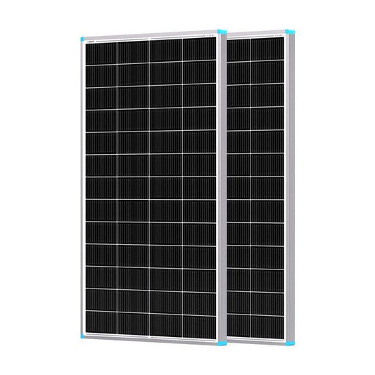 2Pcs Renogy 16BB N-Type 200 Watt 24V Solar Panel