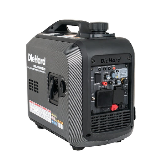 DieHard 2800W Dual Fuel Inverter Generator with CO Alert – Portable Power & Extended Runtime