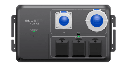 BLUETTI Hub A1 parallel box for Apex 300 with compact housing for linking up to 3 power stations
