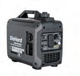 Inverter Generator, Gasoline, Recoil Start, 120V, 15/19 - SolarFlares Generators