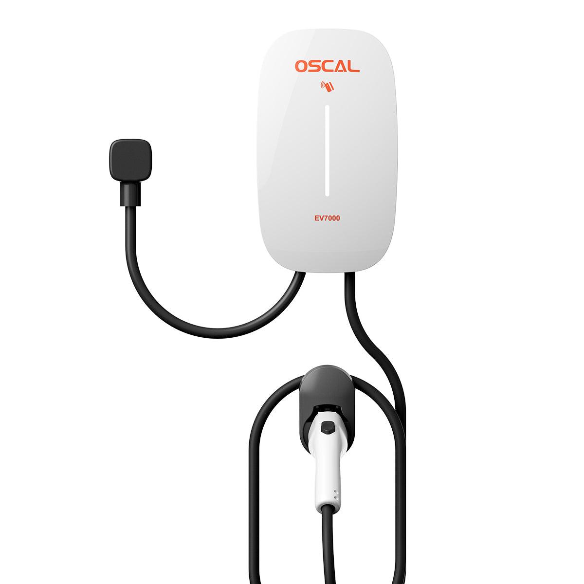 OSCAL EV7000 Level 2 EV Charger – 7kW 32A Smart Home Charging Station