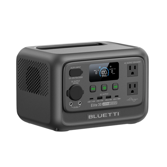 BLUETTI Premium 30 V2 Portable Power Station 320Wh LiFePO4 600W Pure Sine Wave UPS