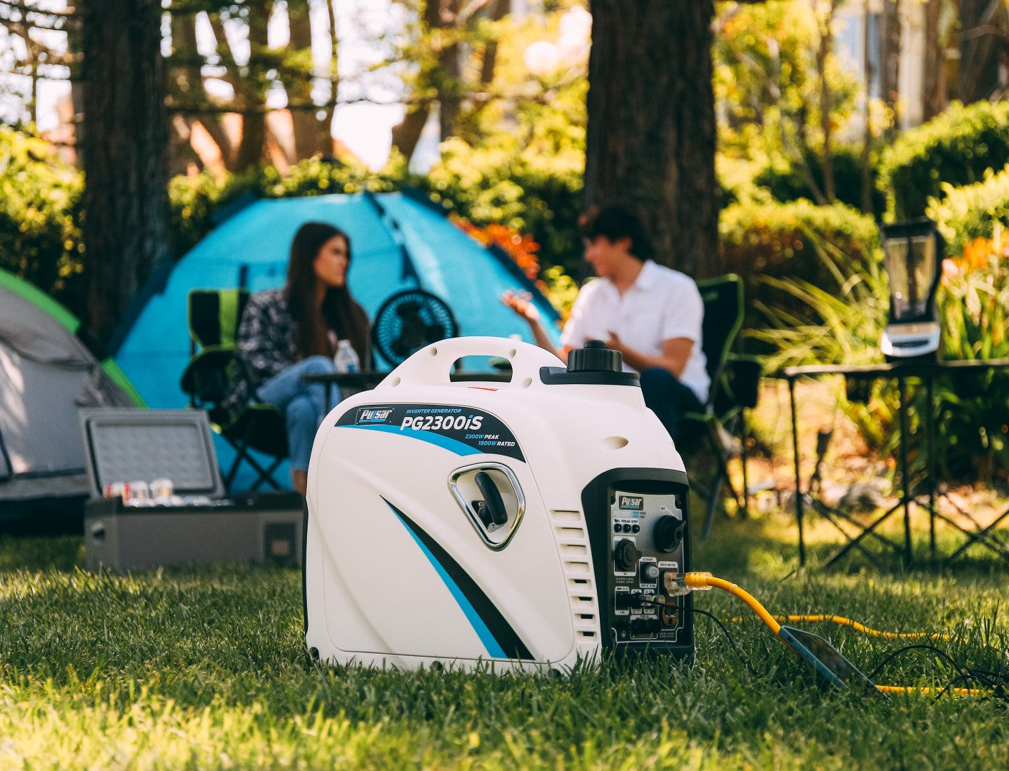 Pulsar G2319N 2300W Portable Inverter Generator with CO Shutoff, USB Port & Parallel Capability
