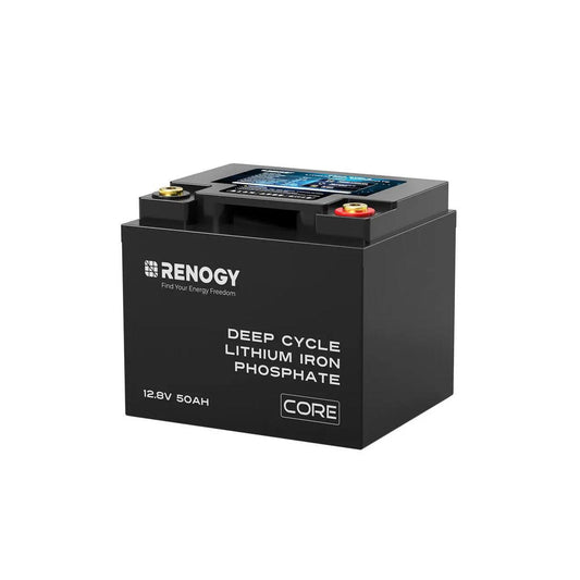 Batterie au lithium fer phosphate à décharge profonde Core- 12V 50Ah