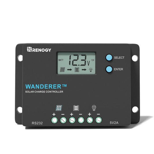 10-Amp Wanderer PWM Charge Controller Renogy