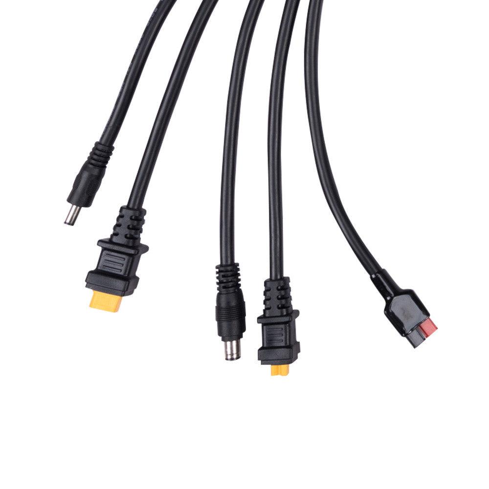 Renogy 8FT 14AWG 5-to-1 Solar Panel Parallel Adapter Cable MC4 Combiner