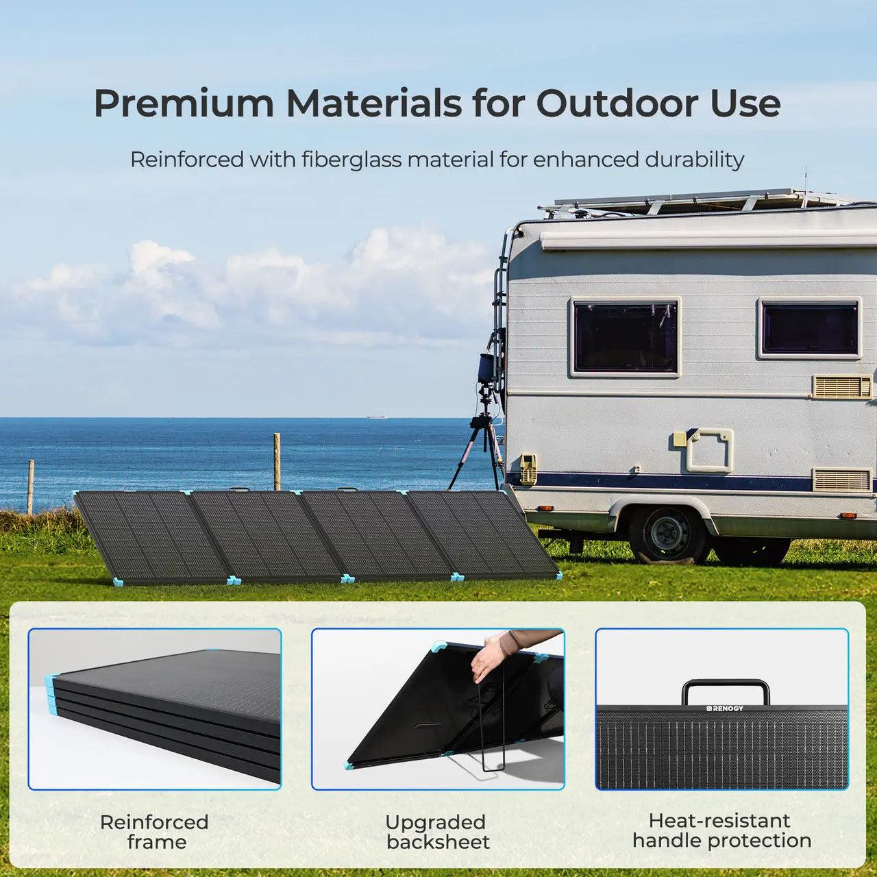Renogy 300W N-Type Compact Portable Solar Panel Suitcase