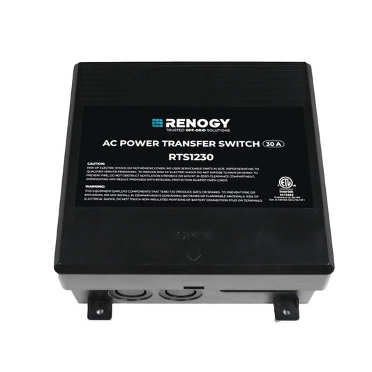 120V 30 Amp Automatic Transfer Switch by Renogy