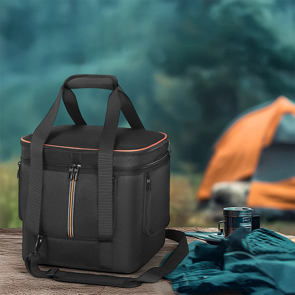 Portable Carrying Case for Jackery Explorer 2000 V2/1000 v2/240 v2/300 Plus Travel Bag Waterproof with Shoulder Strap & Handle - SolarFlares Generators