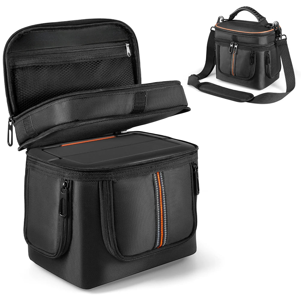 Portable Carrying Case for Jackery Explorer 2000 V2/1000 v2/240 v2/300 Plus Travel Bag Waterproof with Shoulder Strap & Handle - SolarFlares Generators