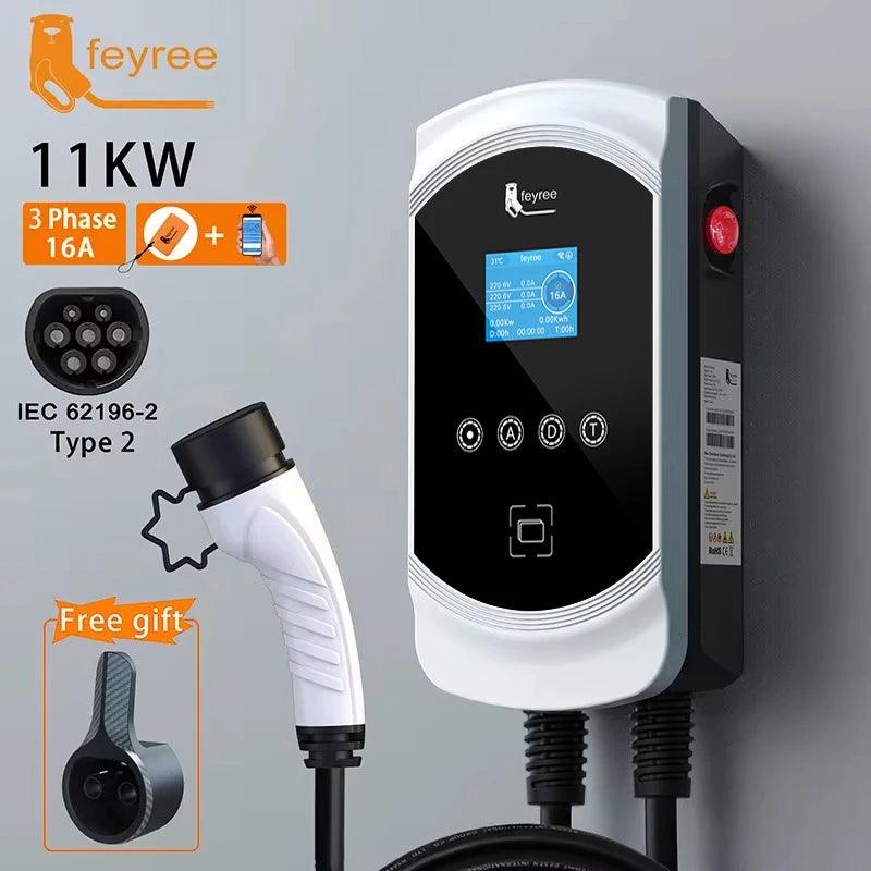 EV Wall Charger 32A WiFi Wall Mount