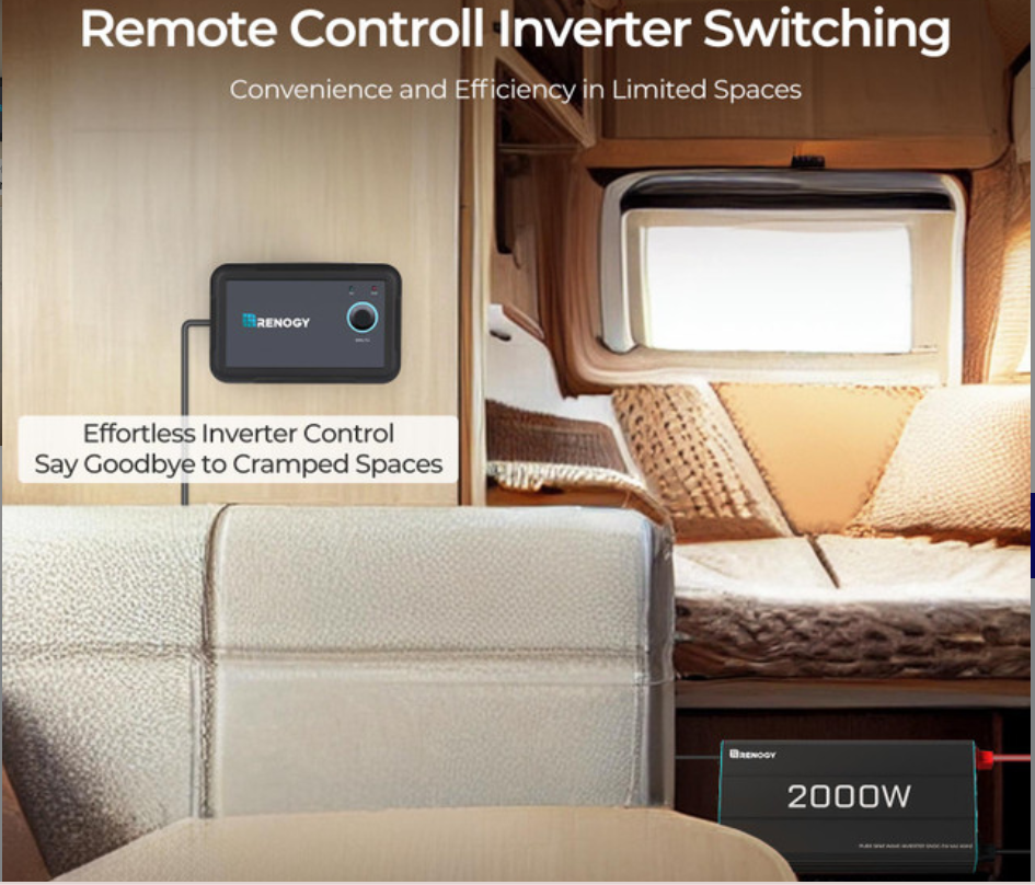 2000W 12V Pure Sine Wave Inverter (New Edition) - SolarFlares Generators