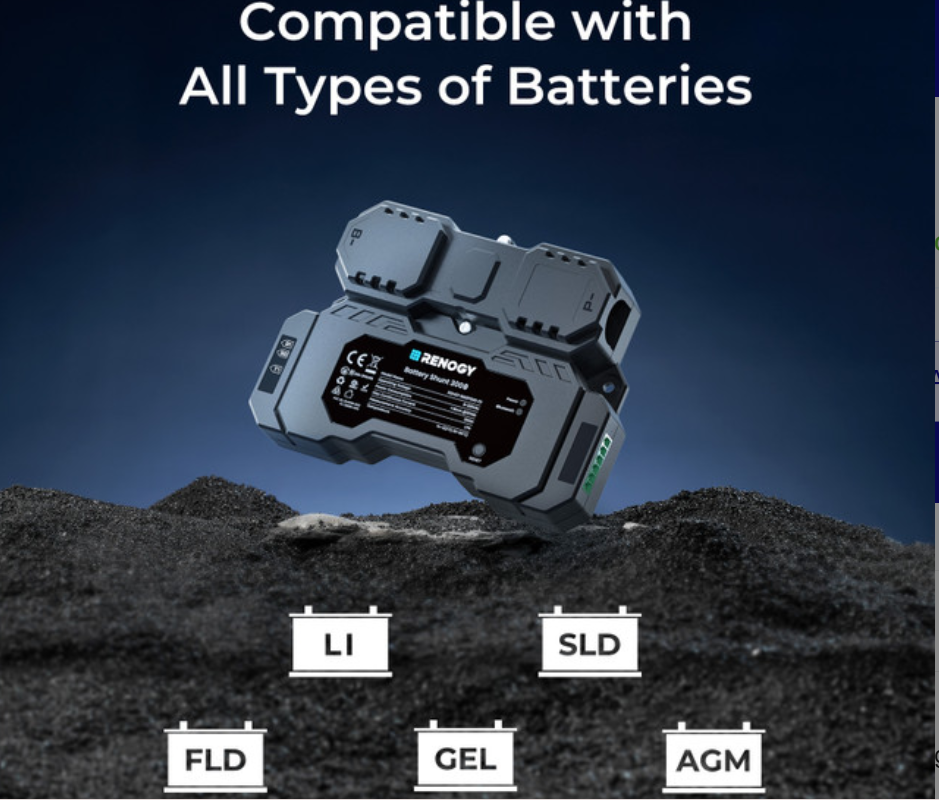 RENOGY Battery Shunt 300 - SolarFlares Generators