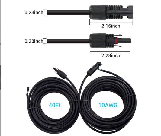 Solar Adaptor Kit (Connecting Solar Panels To Charge Controller) - SolarFlares Generators
