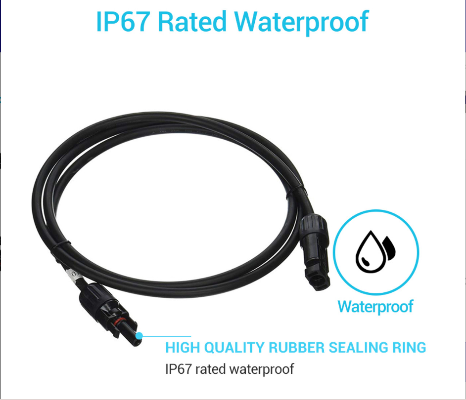 Extension Cable For Solar Power System