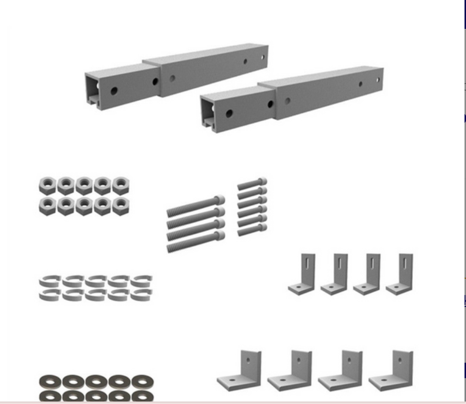 Solar Panel Flat Roof Tilt Mount