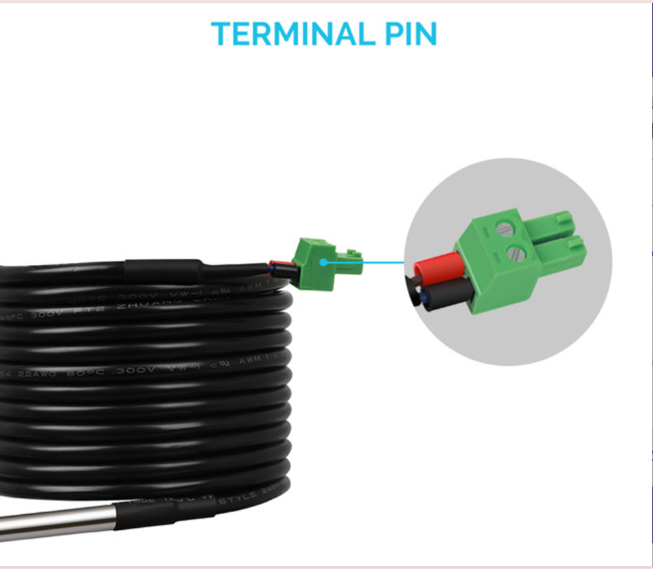 Battery Temperature Sensor for Renogy Solar Charge Controllers - SolarFlares Generators