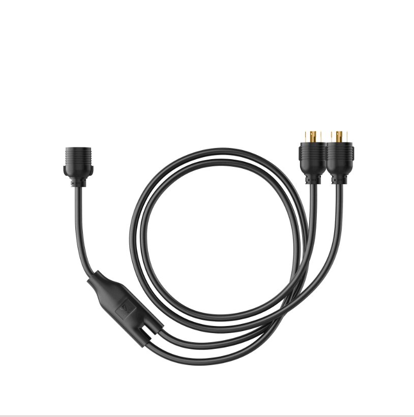 SolarFlares Generators Y-branch solar connector cable for renewable energy kits