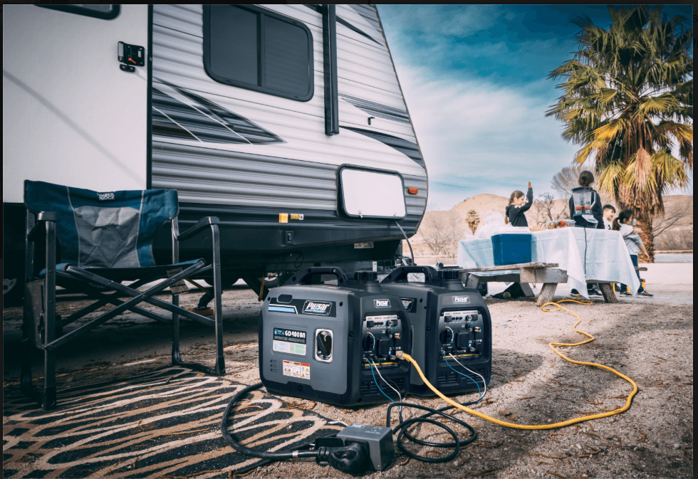 Pulsar Products GD400BN 4000W Portable Super-quiet Dual Fuel & Parallel Capability RV-Ready CARB Compliant - SolarFlares Generators