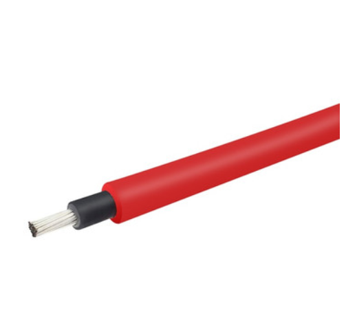 Solar Extension Cables With MC4 Connectors One Pair Red+Black - SolarFlares Generators