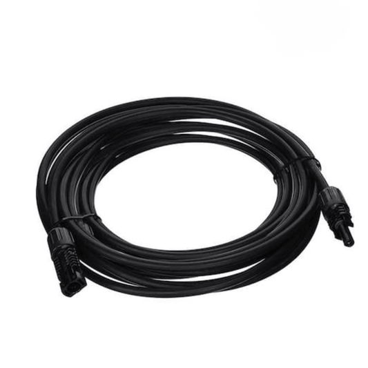 Renogy MC4 Solar Extension Cable 12AWG Waterproof Solar Panel Connector Wire