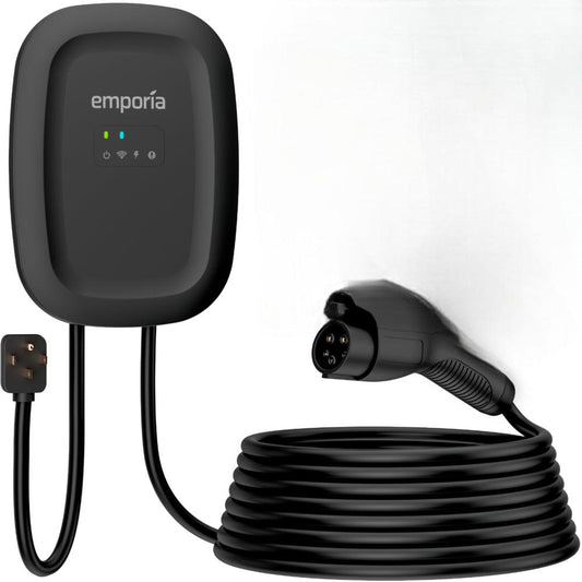 SolarFlares Classic EV Charger 40A Level 2 Home Charging Station with J1772 Connector