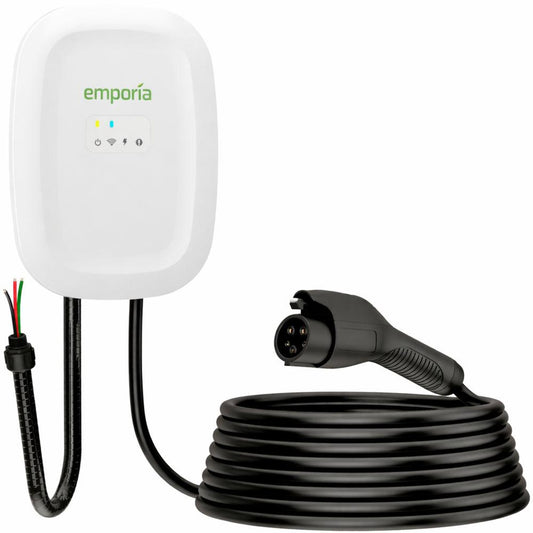 Emporia 48A Smart J1772 EV Charger – Level 2 Home Charging Station
