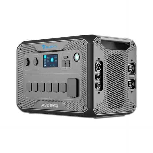 AC300 Portable Power Station, Reliable Backup Battery for Travel and Emergency Use