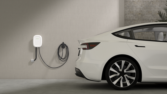 Pro EV Chargers with PowerSmart, White, 48AHardwire, J1772