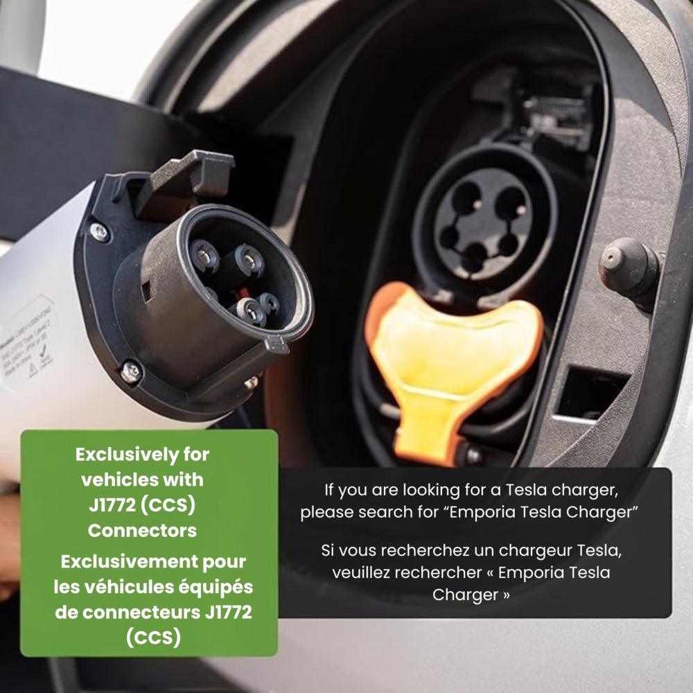 Emporia 48A Smart J1772 EV Charger – Level 2 Home Charging Station