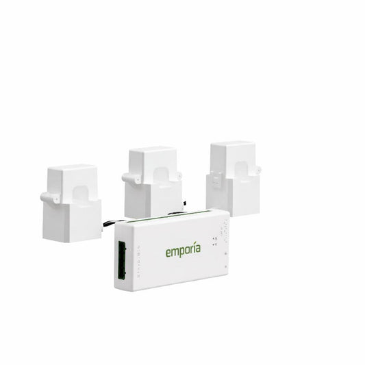 Emporia Vue 3 Gen 3 3-Phase Whole Home Energy Monitor with 3 x 200A CT Sensors