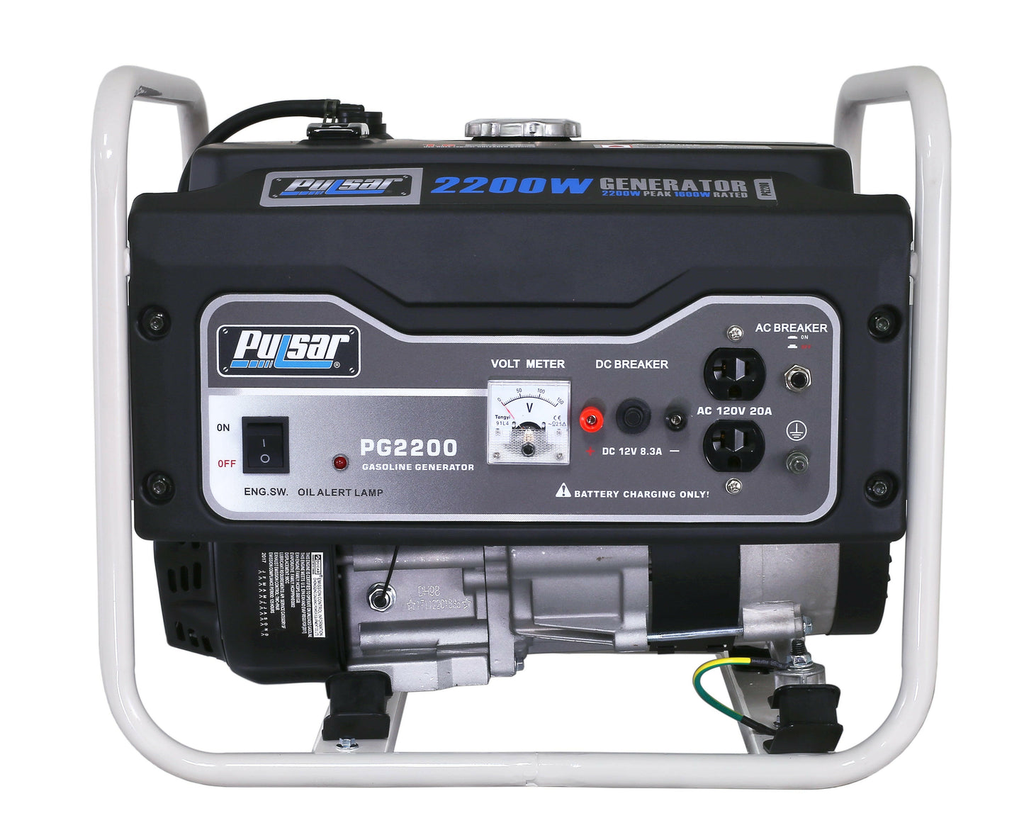 Pulsar Products 2,200-watt Gasoline-powered Portable Generator - SolarFlares Generators
