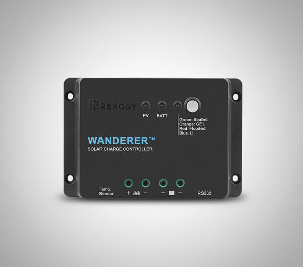 Wanderer Li 30A PWM Charge Controller 12V – SolarFlares Generators