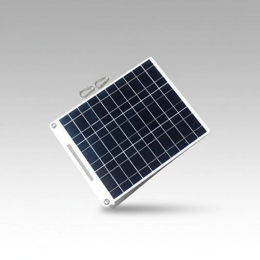 100W Solar Plate – 5V Flexible Solar Panel with Dual USB Ports for Outdoor Charging