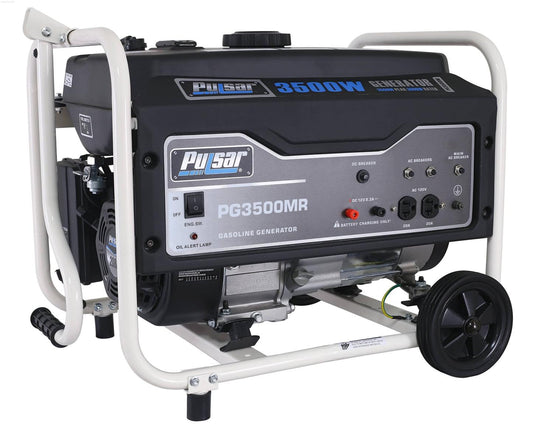 Pulsar PG3500MR 3500W Gas Powered Portable Generator (CARB) with 3000 Running Watts