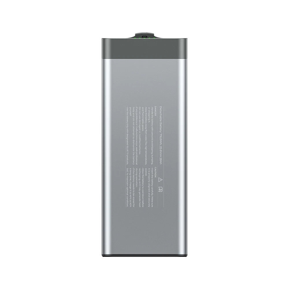 Bluetti B70 Modular LiFePO4 Battery Pack 716.8Wh Hot-Swappable Power Module