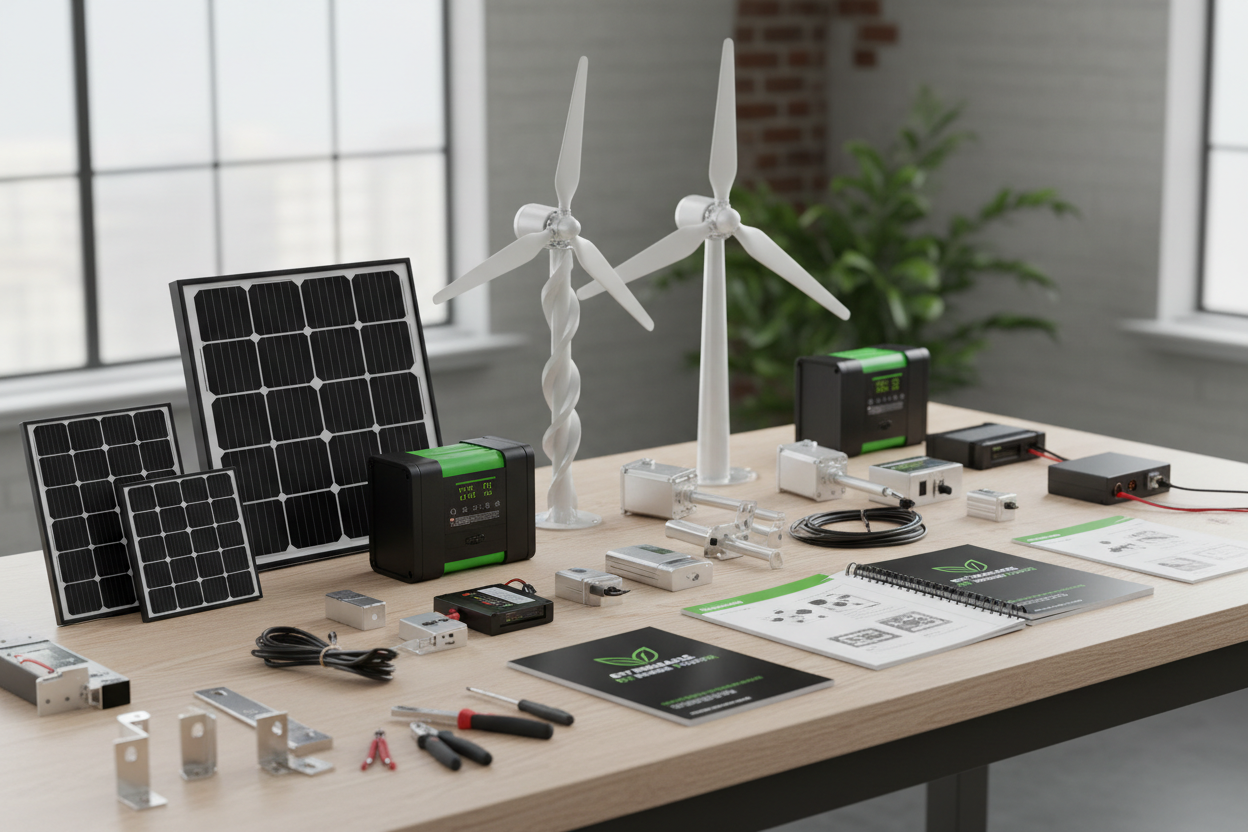 DIT kits for home and off grid living installations.
