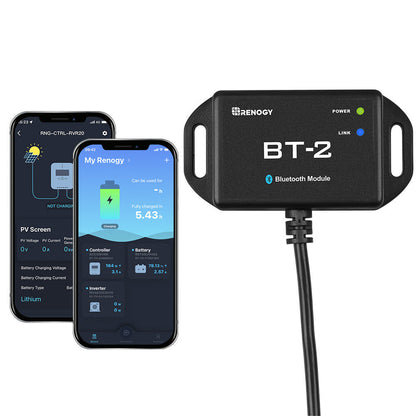 Renogy BT-2 Bluetooth Module for Wireless Solar System Monitoring & Control