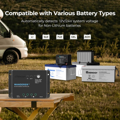 Contrôleur de Charge PWM Wanderer Li 30A 12V