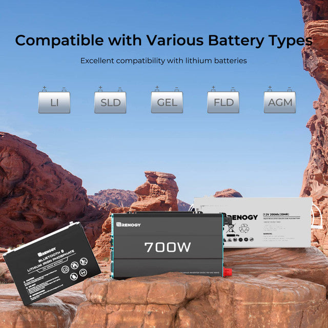 700W Pure Sinusoidal Inverter, 120Vac