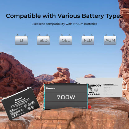 700W Pure Sinusoidal Inverter, 120Vac