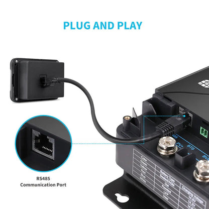 Écran de contrôle pour chargeur de batterie MPPT DC-DC série