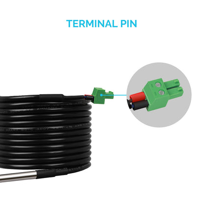 Renogy Battery Temperature Sensor RTSCC-G1 for MPPT & PWM Charge Controllers